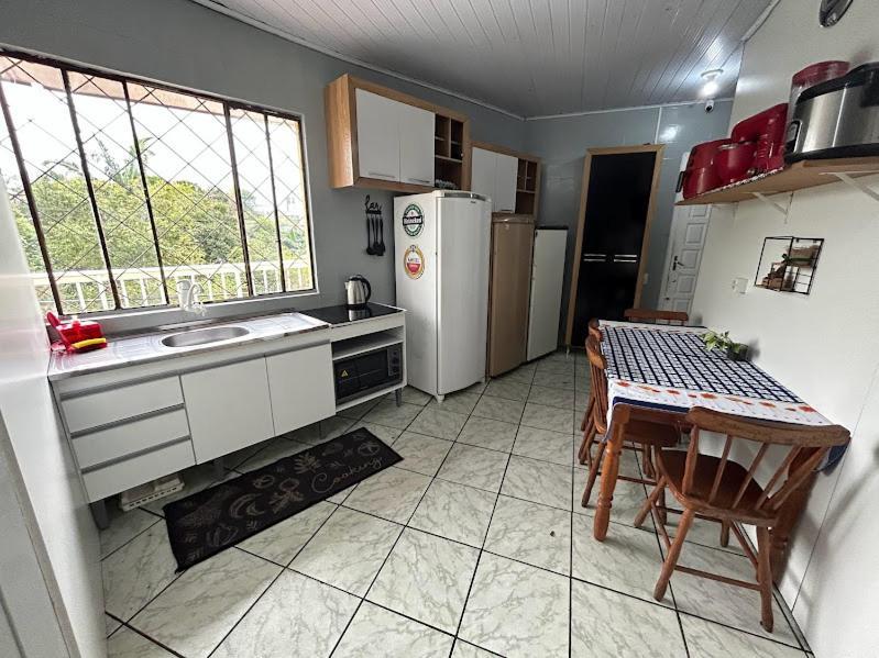 Quarto Mezanino Com Smarttv E Ar Itajaí Exterior foto